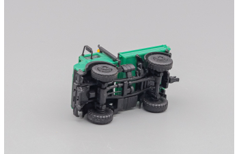MERCEDES-BENZ Unimog Euro I mit Tieflader 4a, green