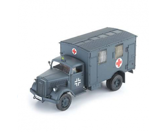 Opel Blitz 4x4, Ambulance, France, 1940