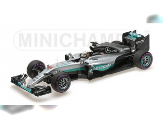 MERCEDES AMG PETRONAS FORMULA ONE TEAM F1 W07 HYBRID - LEWIS HAMILTON - WINNER ABU DHABI GP 2016