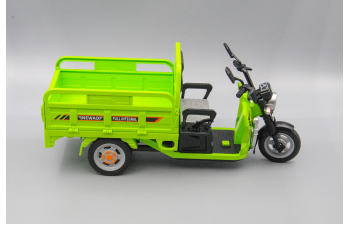 Трицикл электро, светло-зелёный, 24 см