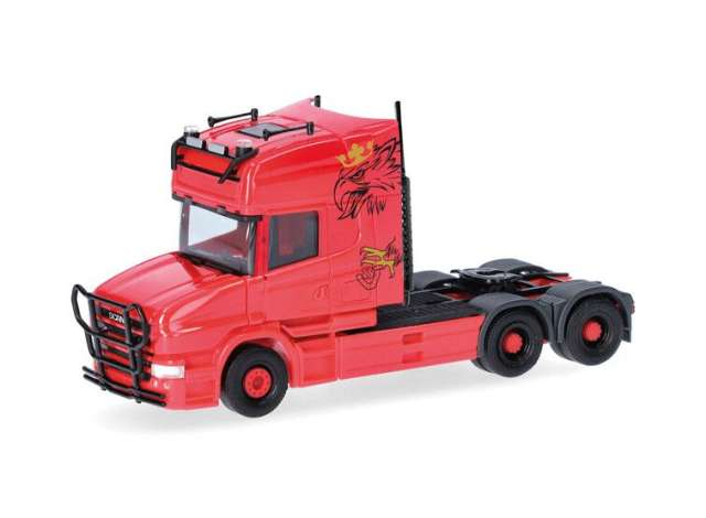 Scania Hauber / Torpedo Topline 3a. (6x4), red 2004