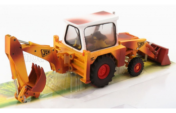 JCB 3c Mark Iii Ruspa Gommata Tractor - Scraper, Yellow Brown