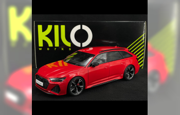 AUDI RS6 Avant (2021), red