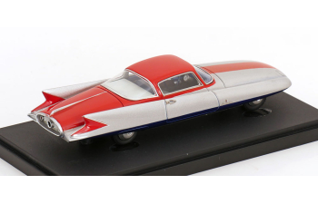 Ghia Streamline X Coupe "Gilda" USA (1955), silver-red