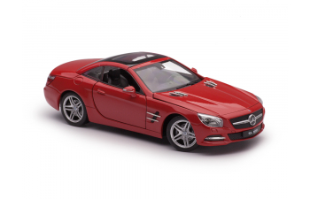 MERCEDES-BENZ SL500 R231 с закрытой крышей (2012), красный