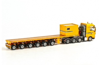 MAN TGX XXL Ballast Trailer (6 axle), Premium Line 1:50, желтый