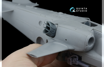 Выхлопное устройство и ЭВУ для Ка-52/Ка-52М (Звезда/Quinta Models)