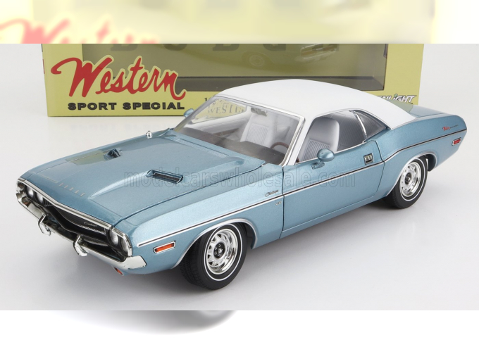 DODGE Challenger Western Sport Special Coupe (1970), Light Blue White