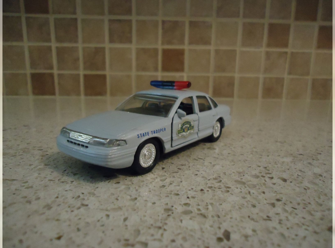 FORD Crown Victoria (1996) State Trooper Kansas Highway Patrol, серо-голубой