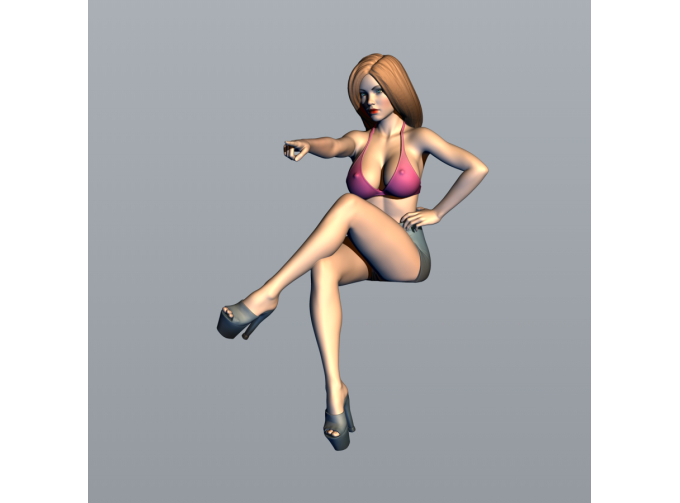 Фигура Навигатор (масштаб 1:24), окрашенная