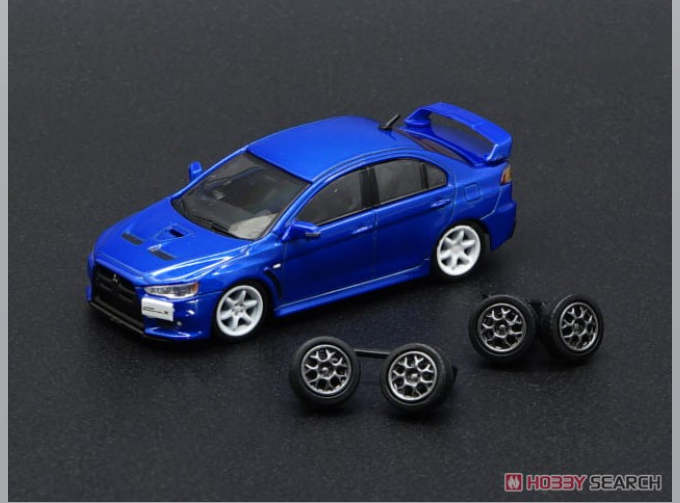 MITSUBISHI Lancer Evo X lhd (2007), blue