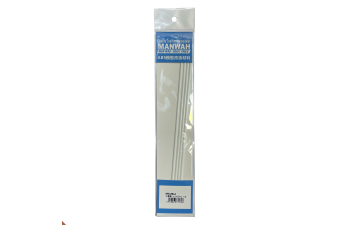 Пластиковый профиль полукруглый пруток 4,0мм*250мм 4шт