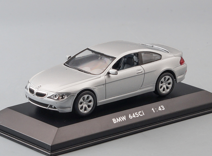 BMW 645Ci, silver