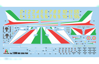 Сборная модель Самолет MB-339A P.A.N. (2016 Livery)
