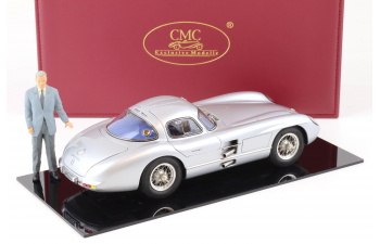 MERCEDES-BENZ 300 SLR Coupé, 1955, including figurine and acrylic base plate with engraved plaque