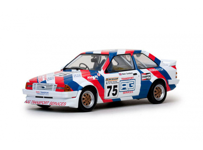 Ford Escort MK III 1600i #75 Mark Goddard Team Alan Gaunt BTCC 1988