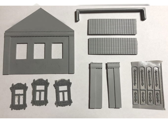 Сборная модель Дом тип-2