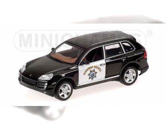 PORSCHE Cayenne Hybrid PATROL, black