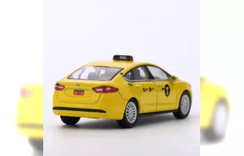 FORD Fusion (2013) New York City Taxi, yellow