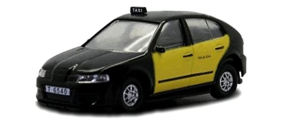 SEAT Leon Barcelona (1999), Taksowki Swiata 18, black / yellow