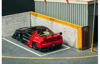 NISSAN Skyline LB-ER34 Super Silhouette *ADVAN*, black/red