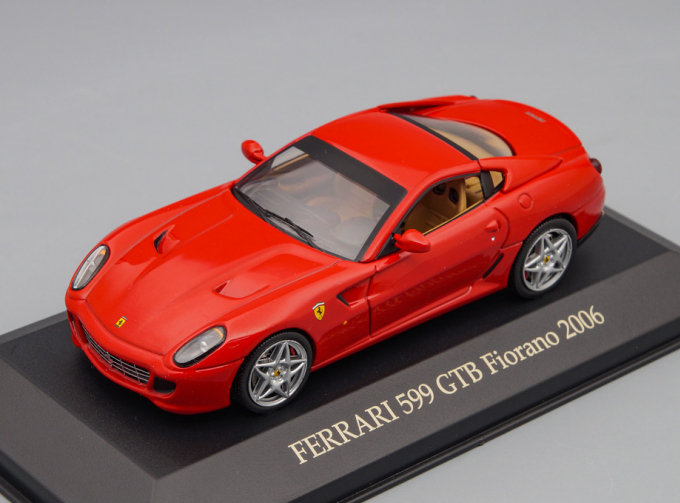 FERRARI 599 GTB Fiorano 2006, red