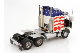 KENWORTH K100 Aerodyne Stars Stripes (1976), white blue red