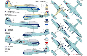 Сборная модель Aero Ae-145 "Special Markings"