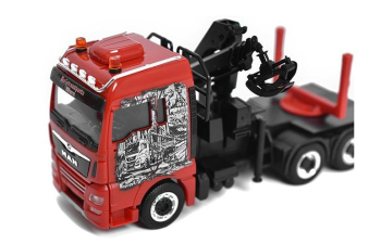 MAN TGX XLX 6c транспортировка древесины