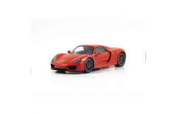 PORSCHE 918 Spyder, red