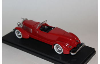 DUESENBERG SJ Speedster "Fishtail" (1933), red