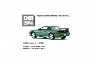 NISSAN Silvia S14 LHD (1994), green