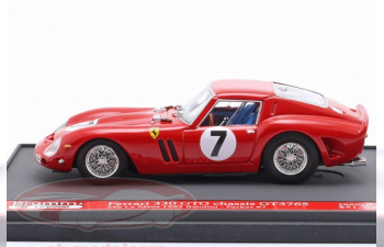 FERRARI 330 GTO chassis #GT3765 №7 24h LeMans Mike Parkes, Lorenzo Bandini (1962)