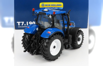 NEW HOLLAND T7.190 Tractor (2018), Blue Black