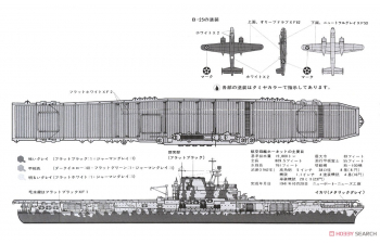 Сборная модель USS Hornet Aircraft Carrier