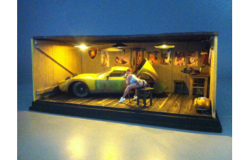 Диорама Гараж