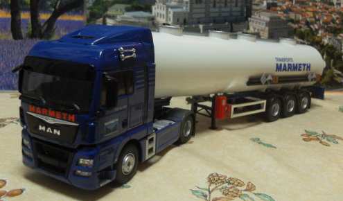 MAN TGX EURO 6 XLX с полуприцепом-цистерной "TRANSPORTS MARMETH" 2014