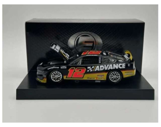 FORD Mustang #12 Ryan Blaney *Advance* black/white/red 2025