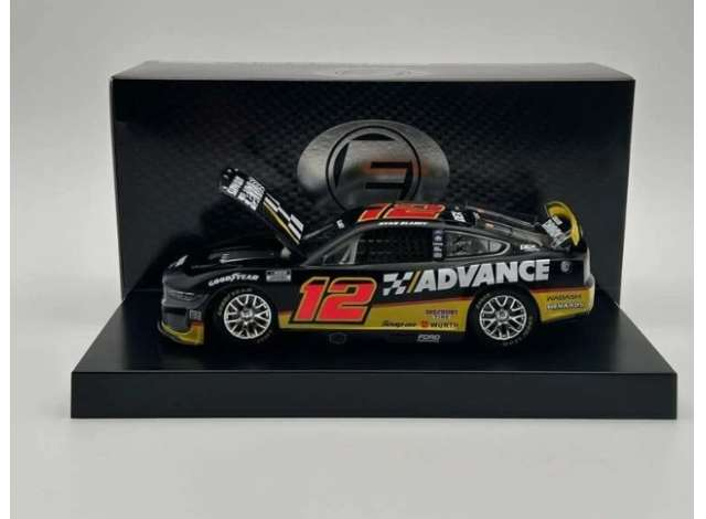 FORD Mustang #12 Ryan Blaney *Advance* black/white/red 2025