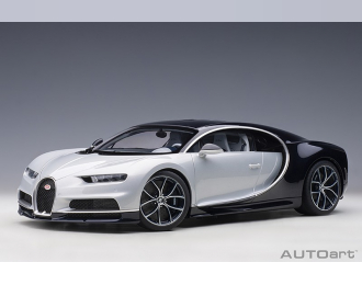 Bugatti Chiron (white/blue)