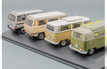 VOLKSWAGEN Camping Bus Set with T1 T2 T3 and T4