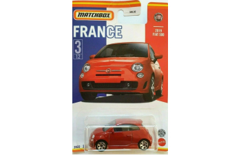 FIAT 500 (2019), red