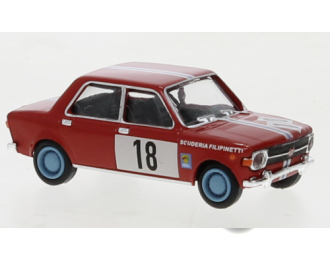 FIAT 128 №18 Scuderia Filipinetti (1969), red