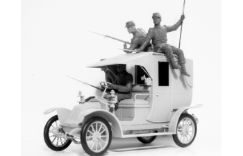 Сборная модель Французская пехота на марше (1914 г.)