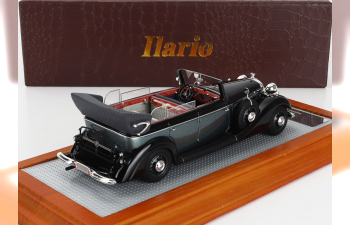 HORCH 951a Pullman Original Car Cabriolet Open (1938), Black Green Met