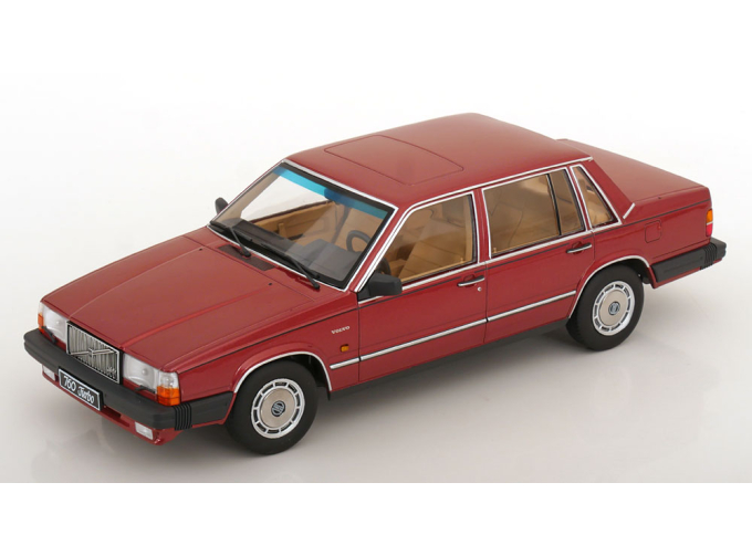 VOLVO 760 Turbo Intercooler (1985), red metallic