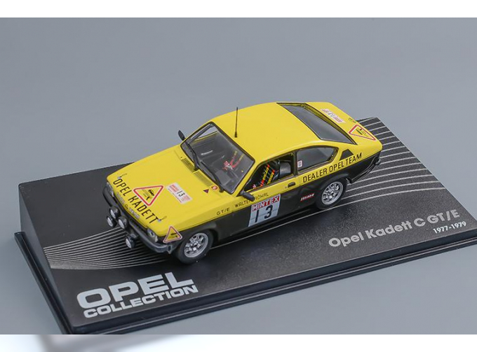 OPEL Kadett C GT/E Rallye #13 Black/Yellow