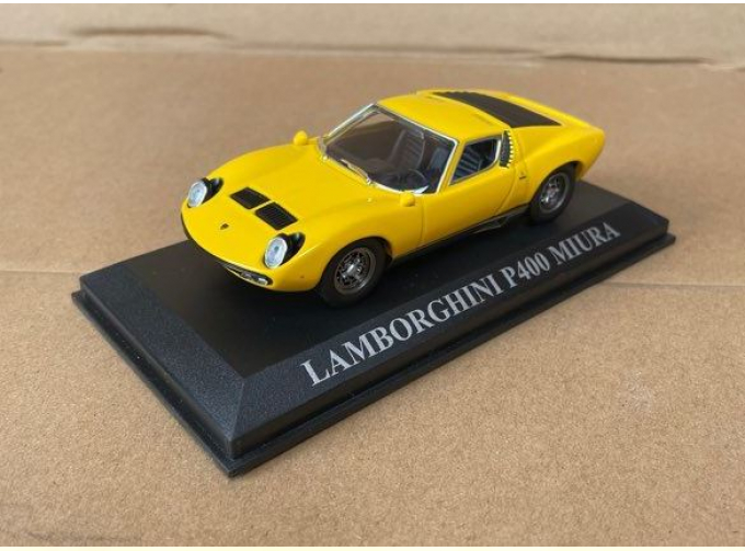 LAMBORGHINI P400 Miura (1966), yellow