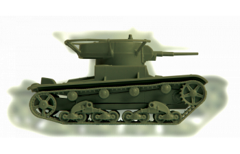 Сборная модель Советский легкий танк Т-26 (обр.1933)