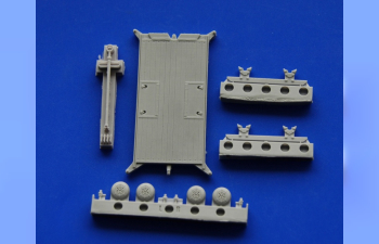 Набор дополнений Советская / российская тележка универсальная для транспортировки боеприпасов и аэродромного оборудования
